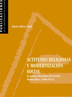 cover image of Actitudes religiosas y modernización social